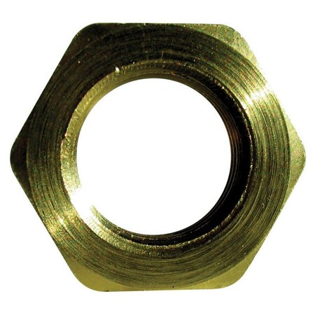 Jmf JMF Company Pipe Lock Nut 1/2 in. Brass 4183067